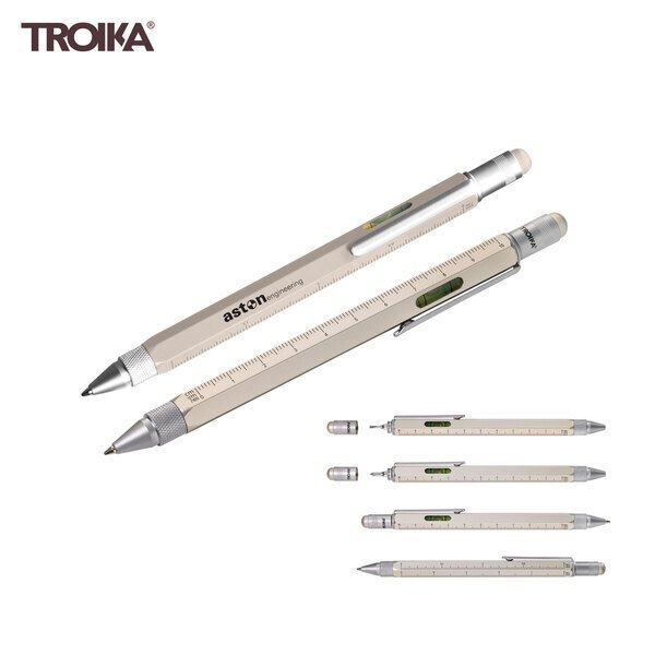 Troika Construction Ballpoint Pen w/ Tools