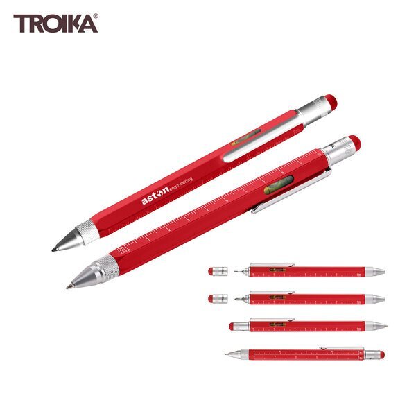 Troika Construction Ballpoint Pen w/ Tools