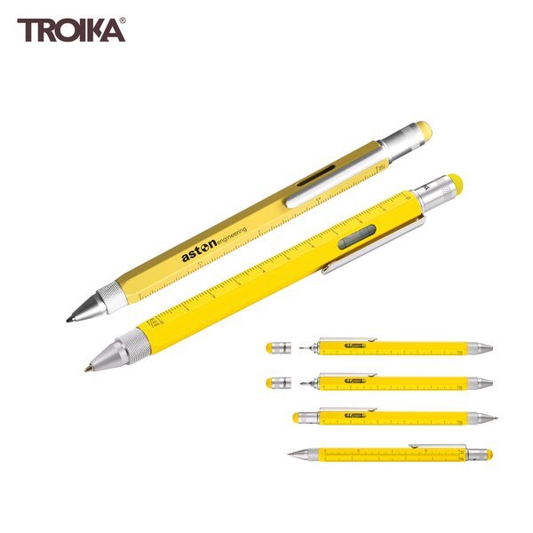 Troika Construction Ballpoint Pen w/ Tools