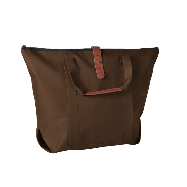 Mallard Polyester Tote w/ Leather-Like Accents
