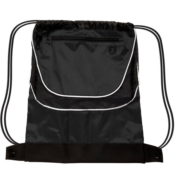 Tournament Nylon Drawstring Backpack