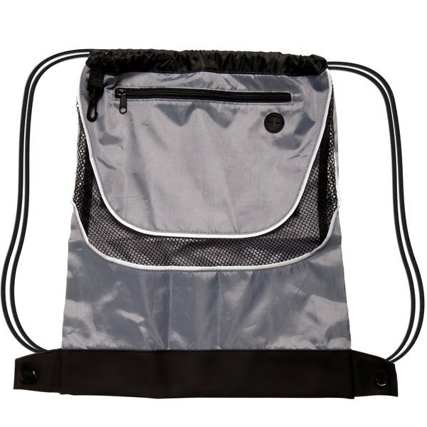 Tournament Nylon Drawstring Backpack