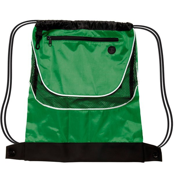 Tournament Nylon Drawstring Backpack