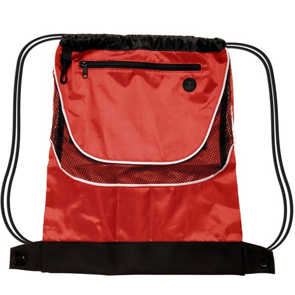 Tournament Nylon Drawstring Backpack