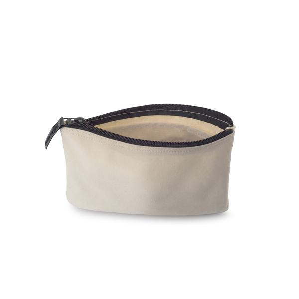 Avery Cotton Zippered Travel Pouch