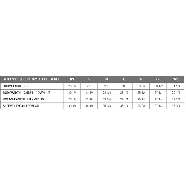 Charles River® Boundary Fleece Mens Full-Zip Jacket