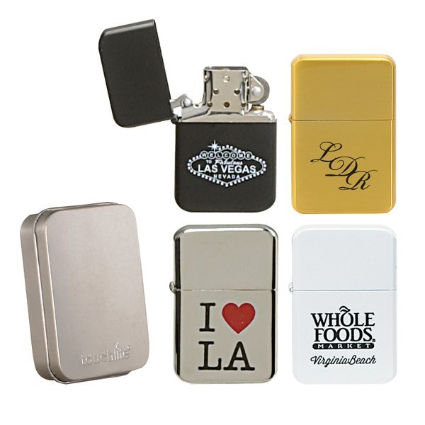 Flip Top Wick Style Oil Lighter (Without Oil)