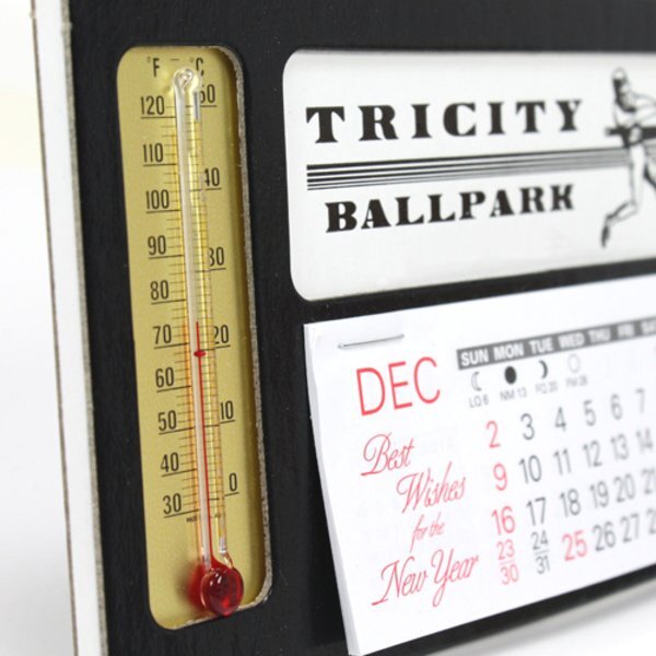 Window Desk Calendar with Thermometer