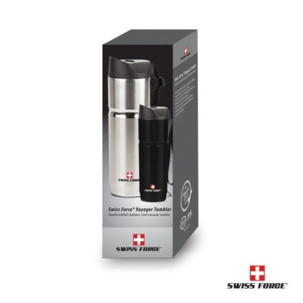 Swiss Force® Voyager Stainless Steel Tumbler, 15oz.
