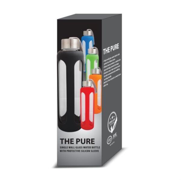 Pure Glass Water Bottle, 17oz.