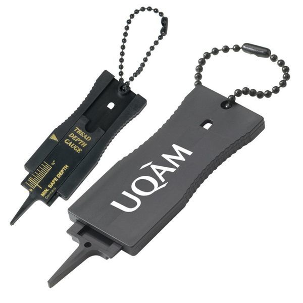 Auto Tire Tread Gauge Key Chain | Health Promotions Now