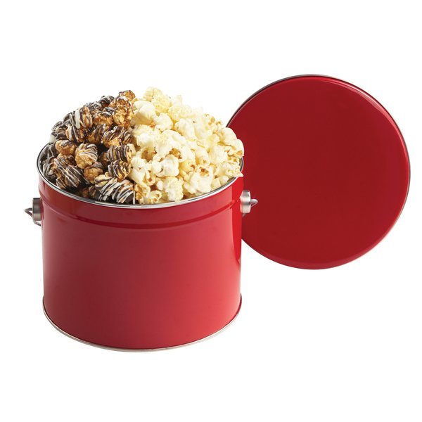 Gourmet Sweet & Savory Popcorn Tin, Half Gallon