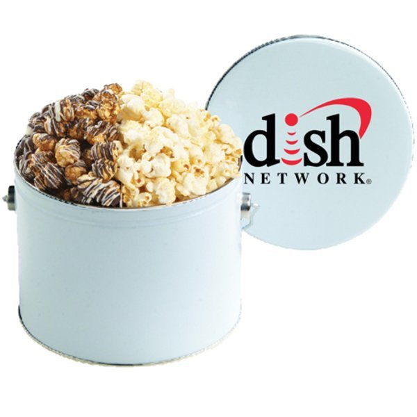 Gourmet Sweet & Savory Popcorn Tin, Half Gallon