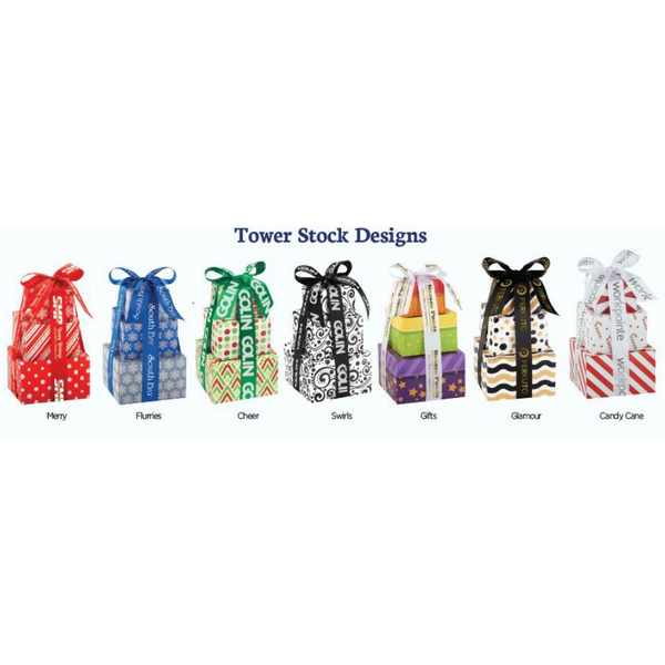 Tower of Triple Pretzel Delights