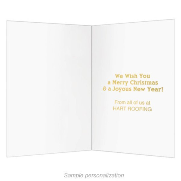 Happy Holidays Vintage Greeting Card