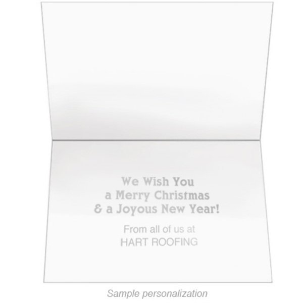 Winter Wishes Holiday Greeting Card