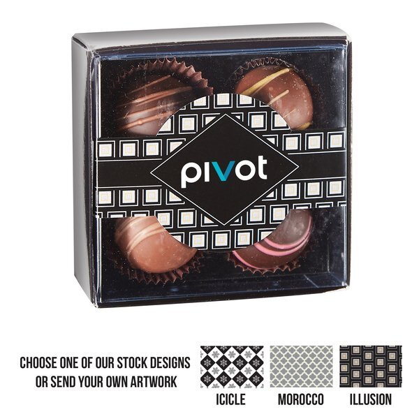 Decadent 4 Piece Truffle Box