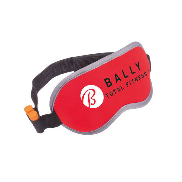 Adjustable Eye Mask w/ Ear Plug Slots