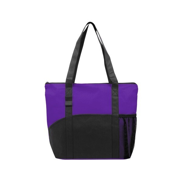 Pocket Trade Show Tote, Non-Woven Polypropylene
