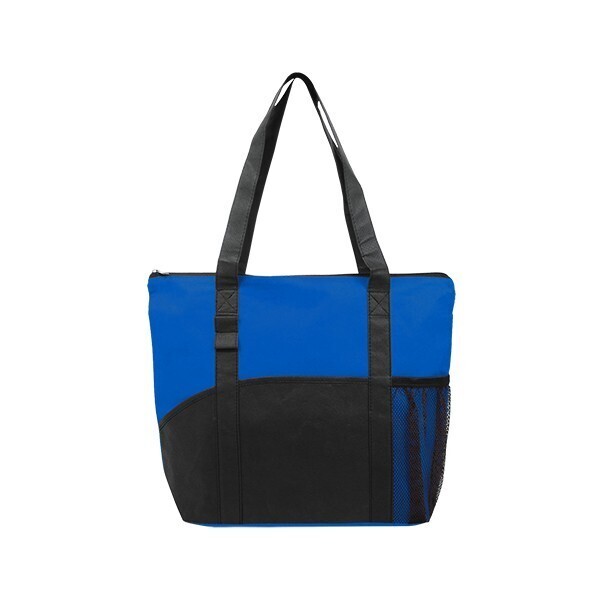 Pocket Trade Show Tote, Non-Woven Polypropylene