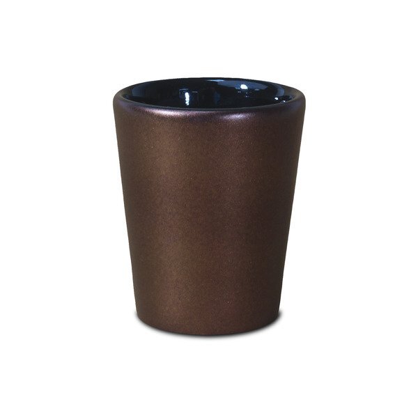 Precious Metal Ceramic Shot Glass, 2oz.