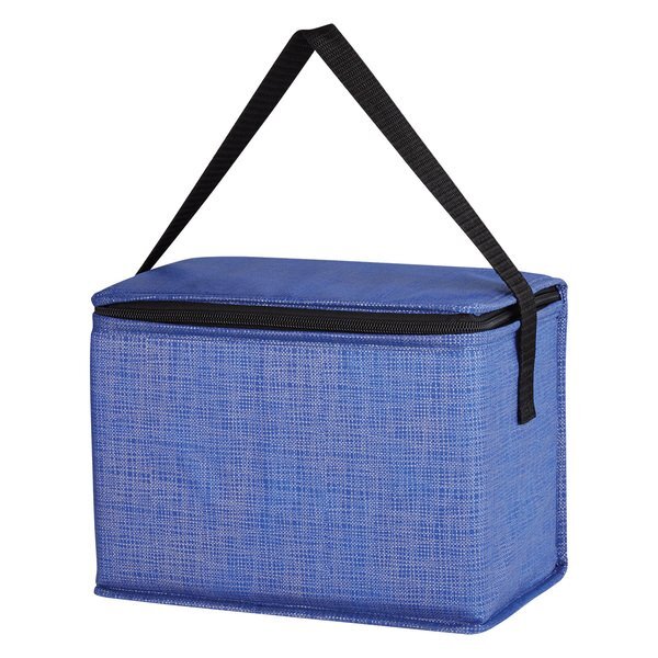 Crosshatched Non-Woven Lunch Cooler Bag