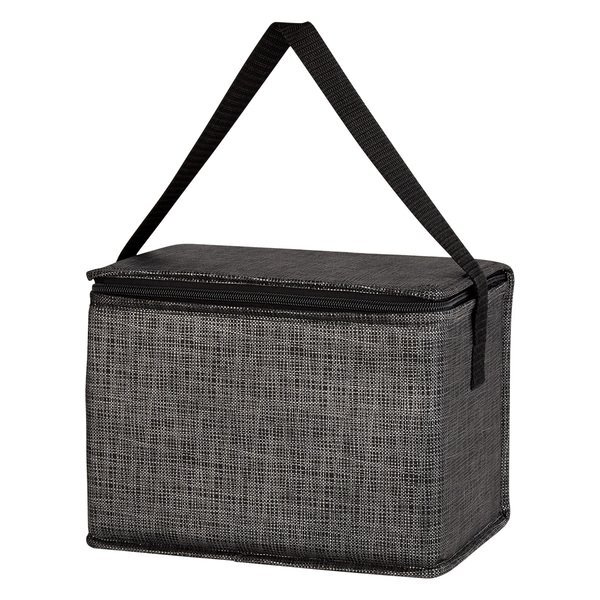 Crosshatched Non-Woven Lunch Cooler Bag