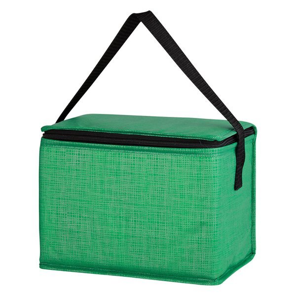 Crosshatched Non-Woven Lunch Cooler Bag