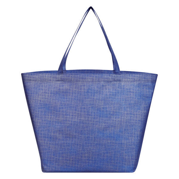 Crosshatched Non-Woven Tote Bag