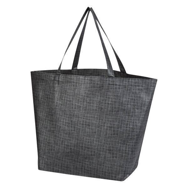 Crosshatched Non-Woven Tote Bag