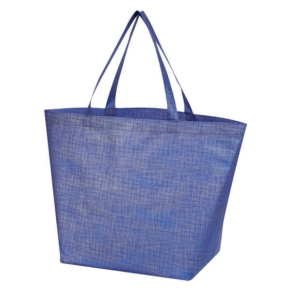 Crosshatched Non-Woven Tote Bag
