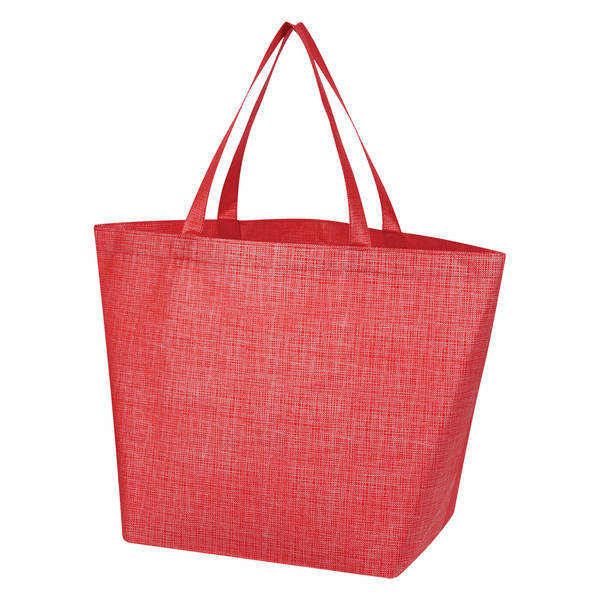 Crosshatched Non-Woven Tote Bag
