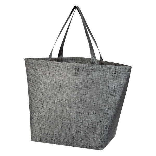 Crosshatched Non-Woven Tote Bag