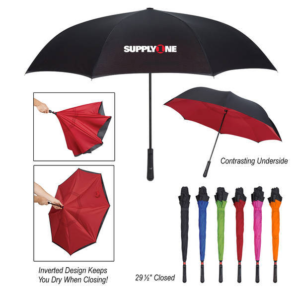 Inversion Contrasting Umbrella, 48" Arc
