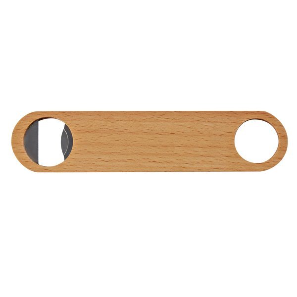 Large Wooden Bottle Opener