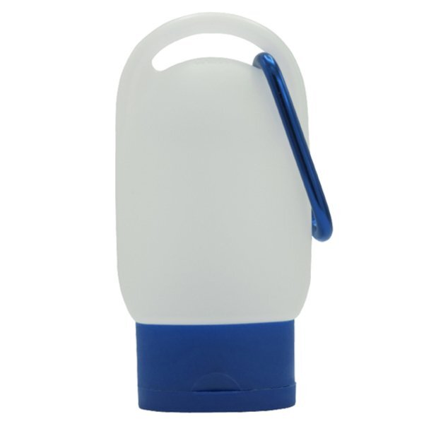 Color Cap Sanitizer w/ Carabiner, 1oz.