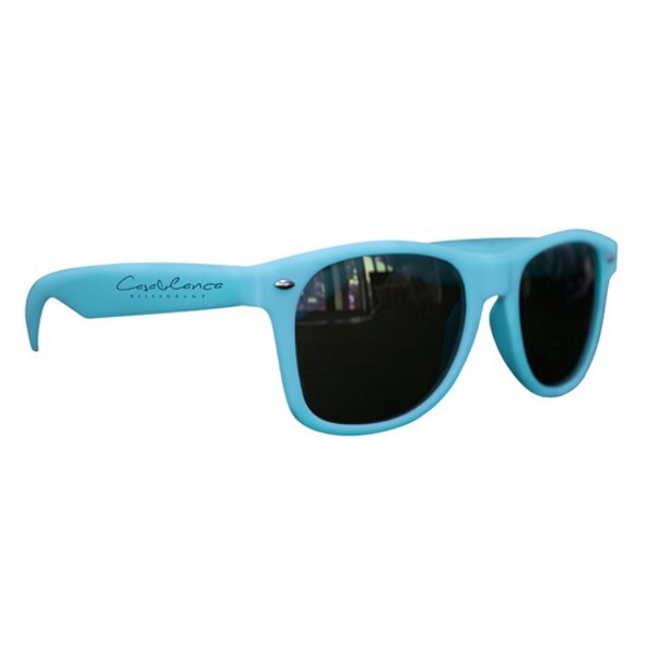 Matte Soft Rubberized Finish Miami Sunglasses