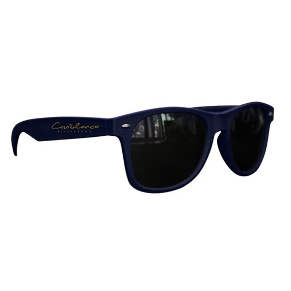 Matte Soft Rubberized Finish Miami Sunglasses