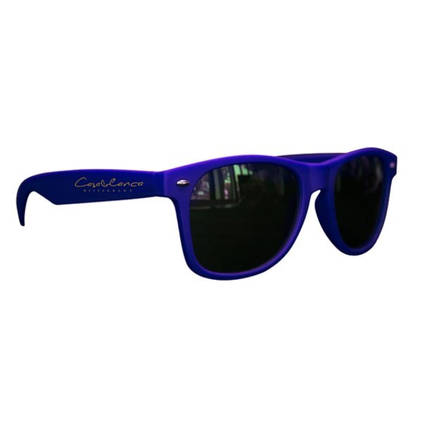 Matte Soft Rubberized Finish Miami Sunglasses