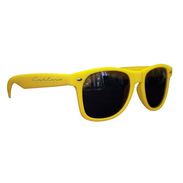 Matte Soft Rubberized Finish Miami Sunglasses