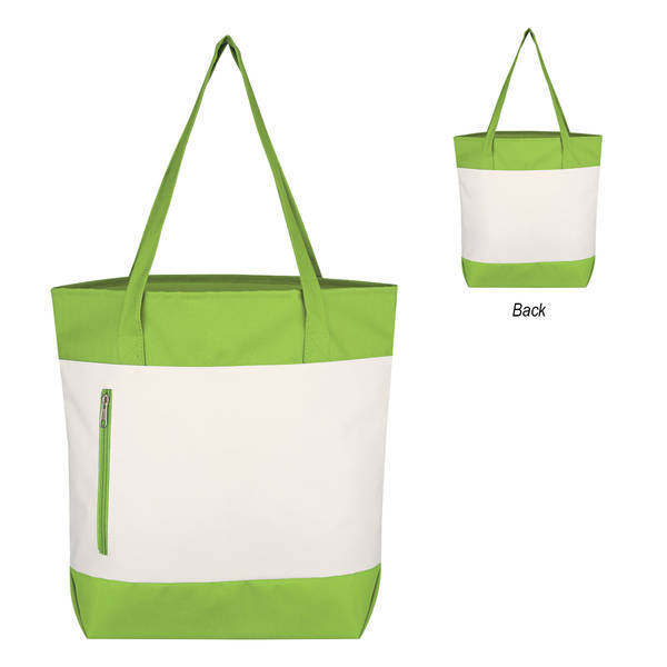 Living Color Polyester Tote Bag
