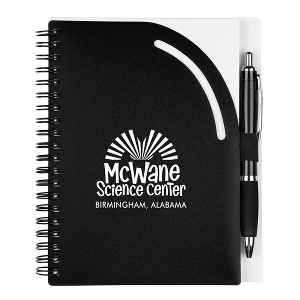 Curvy Top Journal & Pen Set, 5-3/4" x 7"