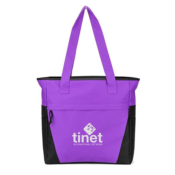 U-Turn 600D Polyester Tote Bag