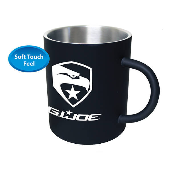 Soft Touch Halcyon™ Stainless Steel Coffee Mug, 15oz.