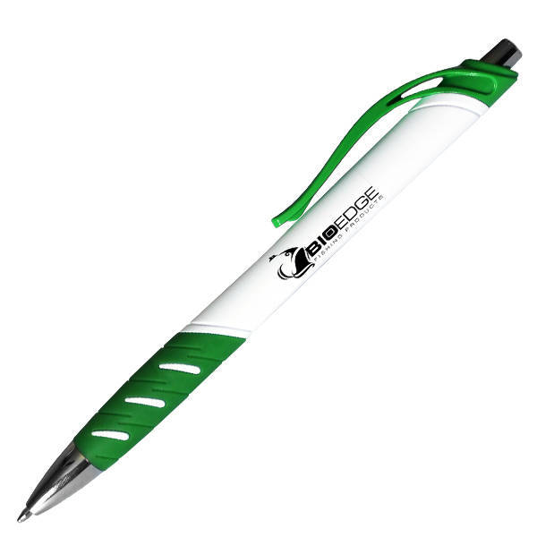 White Allure Grip Pen