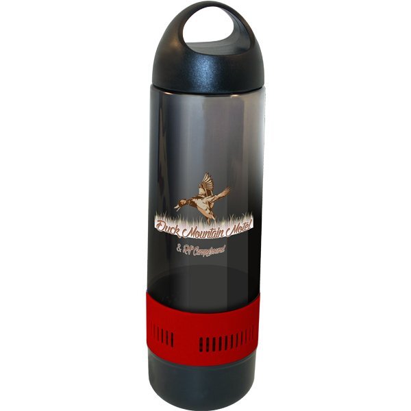 Bluetooth™ Speaker Sport Bottle, 17oz., Full Color Imprint