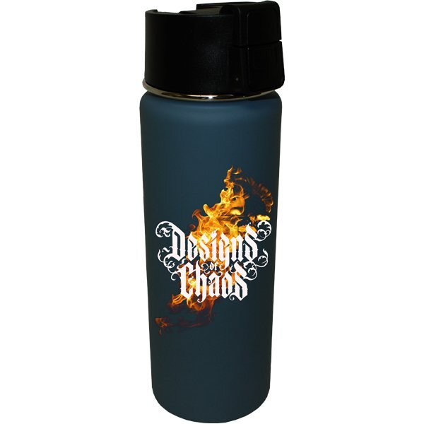 Soft Touch Halcyon™ Sport Bottle, 20oz., Full Color Imprint