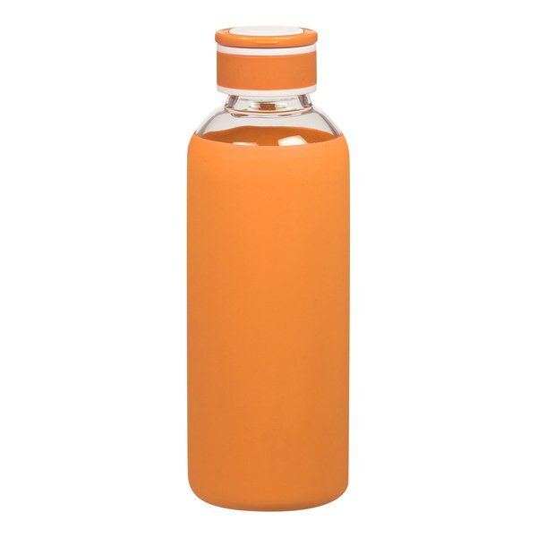 Krave Glass Water Bottle, 18oz.