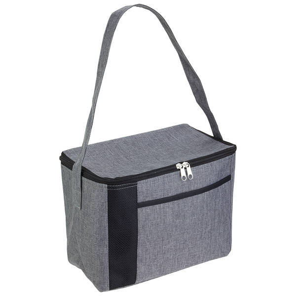 Greystone Heathered Polyester Square Cooler Bag