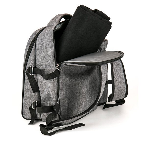 Wine Picnic Backpack for Four